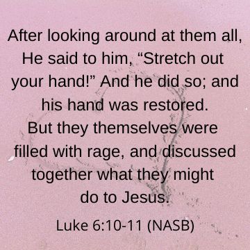 Experiencing Jesus at Work Luke 6:10-11 | Follower of One
