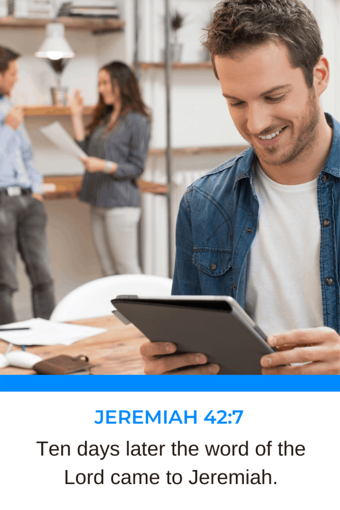 Patient Listening - Jeremiah 42:7 | Follower of One
