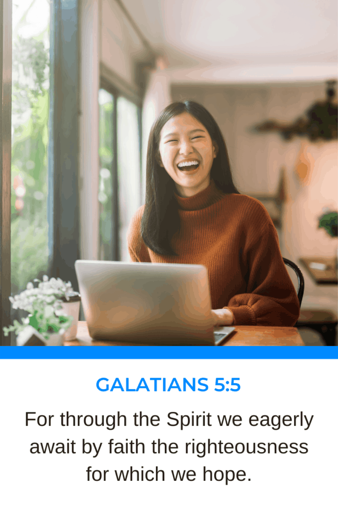 Waiting to Receive Righteousness - Galatians 5:5 | Follower of One