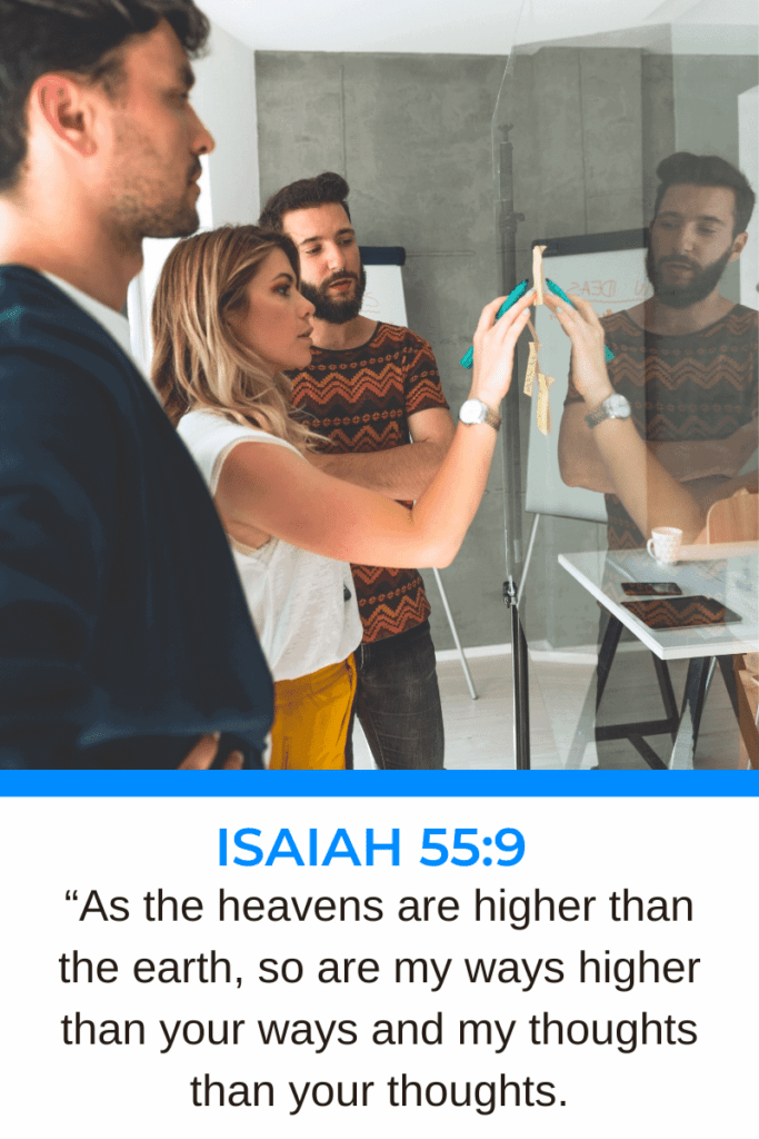 Higher Ways At Work - Isaiah 55:9 | Follower of One