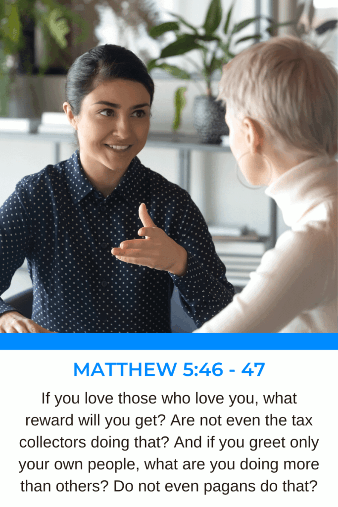 Love Your Enemies - Matthew 5:46 - 47 | Follower of One