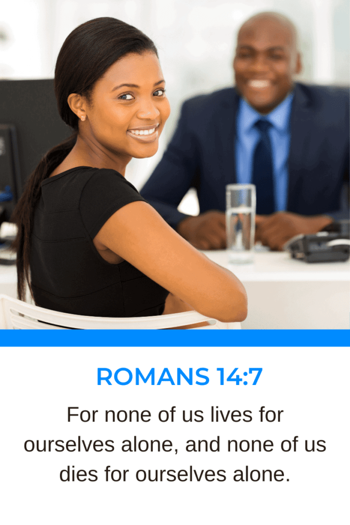 Our Job From God's Perspective - Romans 14:7 | Follower of One