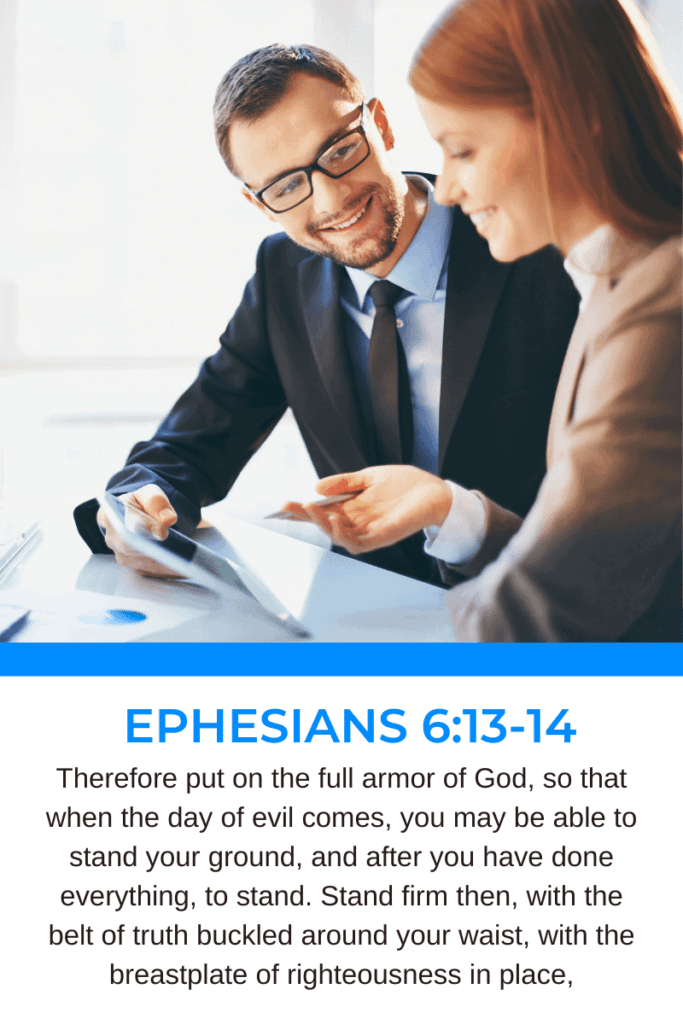 Stand Firm as a Workplace Missionary - Ephesians 6:13-14 | Follower of One
